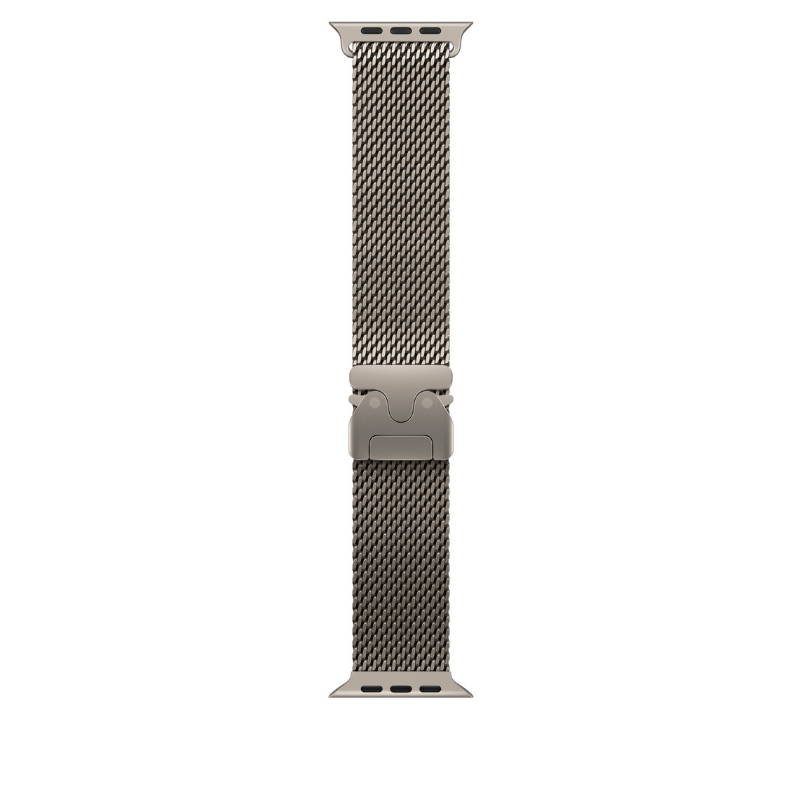 Watch 49 mm Milanese Loop: Natural Titanium Milanese Loop – Medium – foto 1