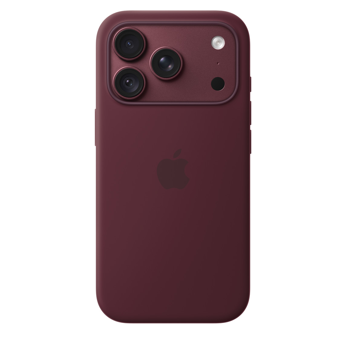 Silikonový kryt pro iPhone 18 Pro s MagSafe – Vínová – foto 1