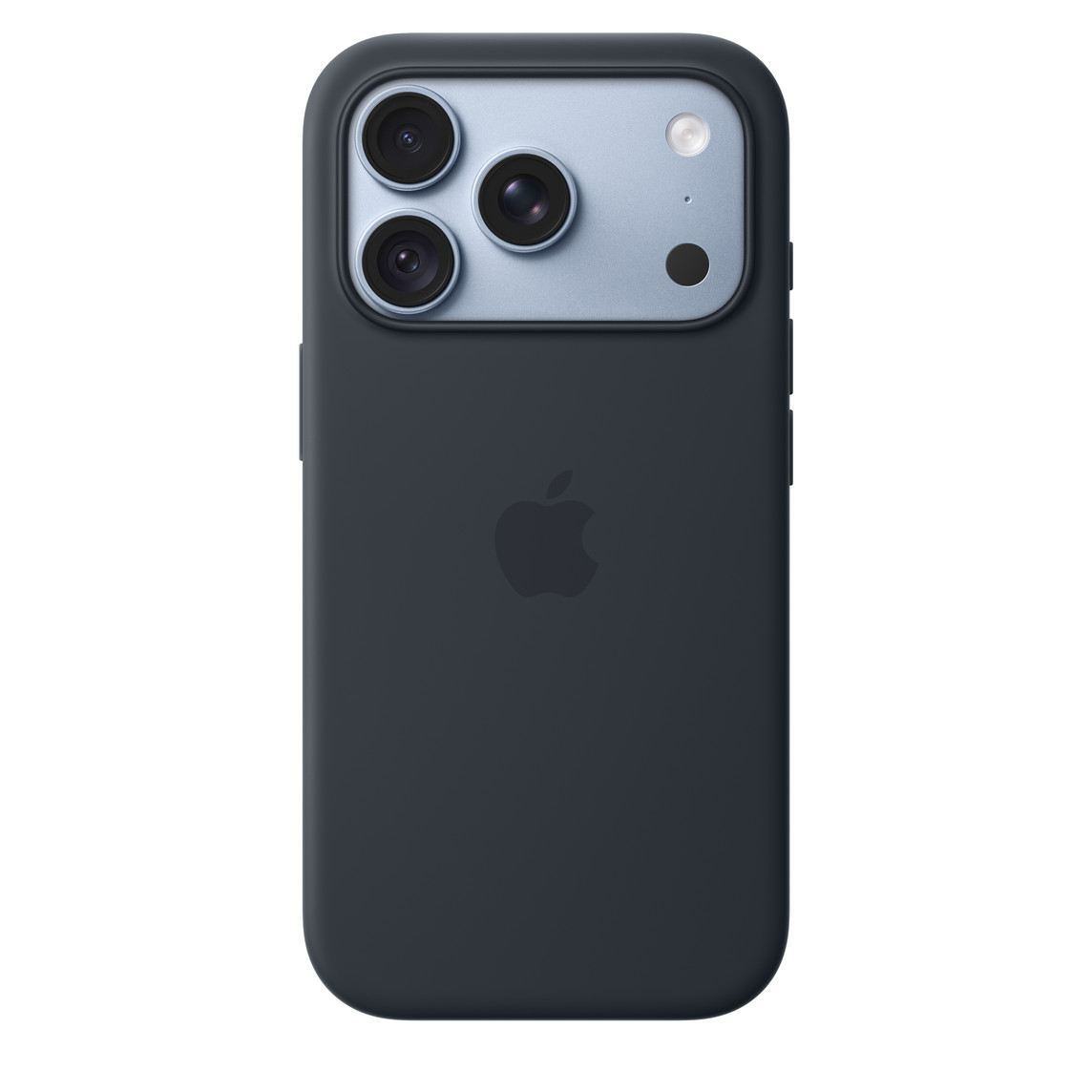 Silikonový kryt pro iPhone 18 Pro s MagSafe – Námořnická modrá – foto 1