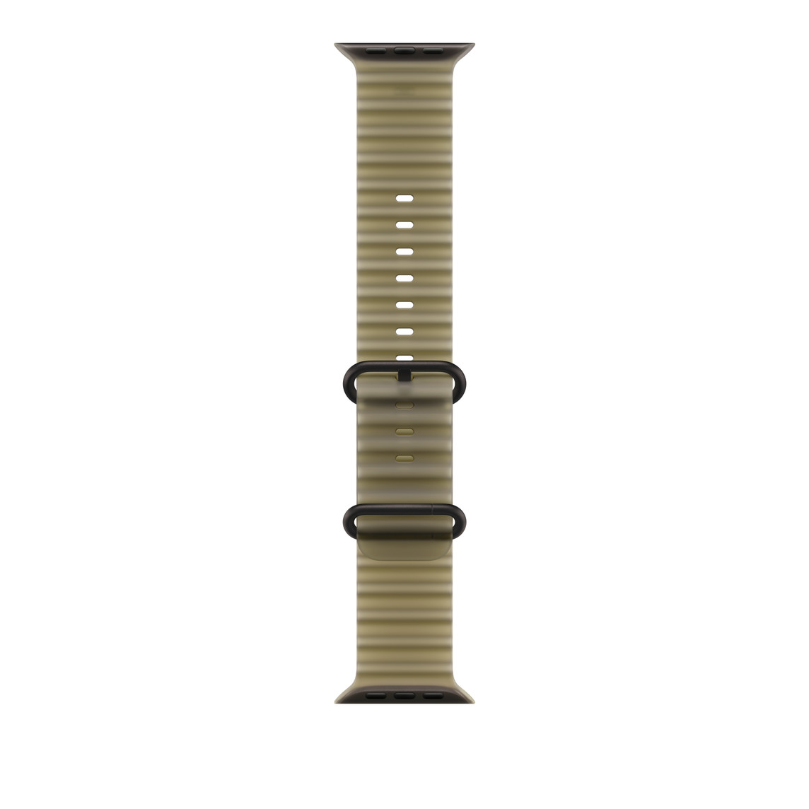 Watch 49 mm Titanium Band: Translucent Kelp Ocean Band – Black Titanium Finish – foto 1