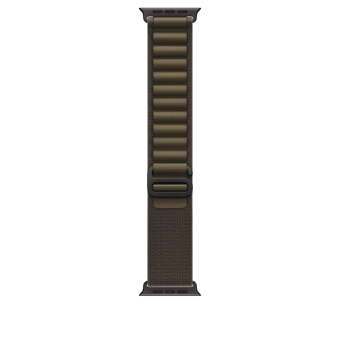 Watch 49 mm Titanium Loop: Dark Olive Alpine Loop – Large – Black Titanium Finish – foto 1