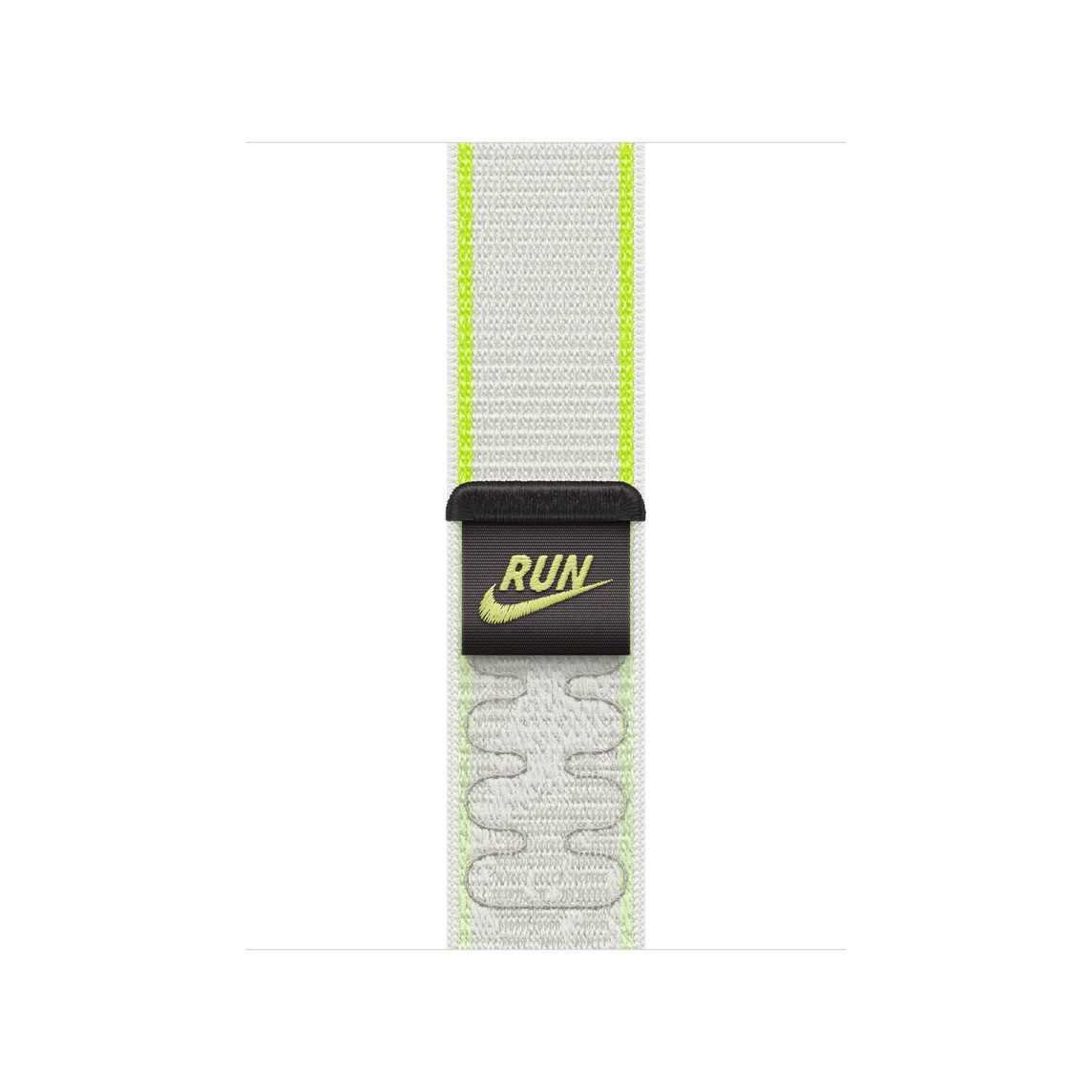 Watch 42 mm – sportovní provlékací řemínek Essential White Nike