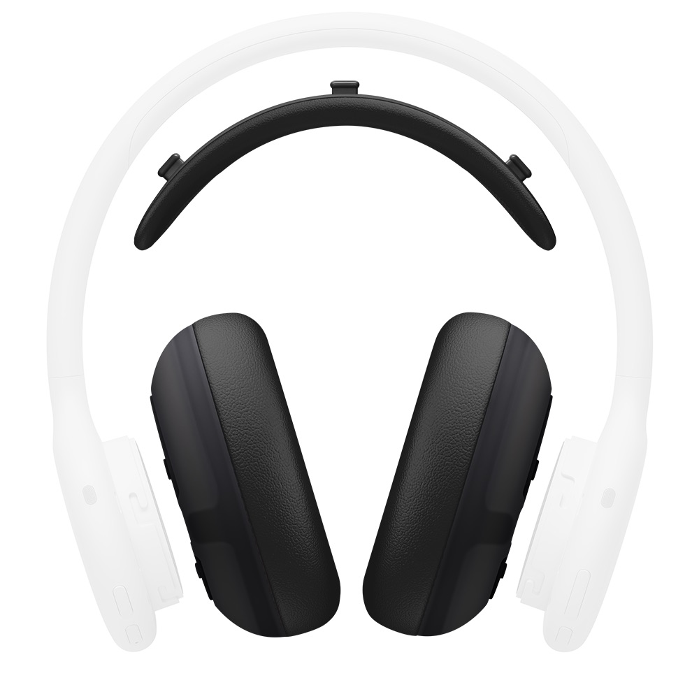 Beats 360 sada polštářků – Černá UltraPlush na mušle a čelenku