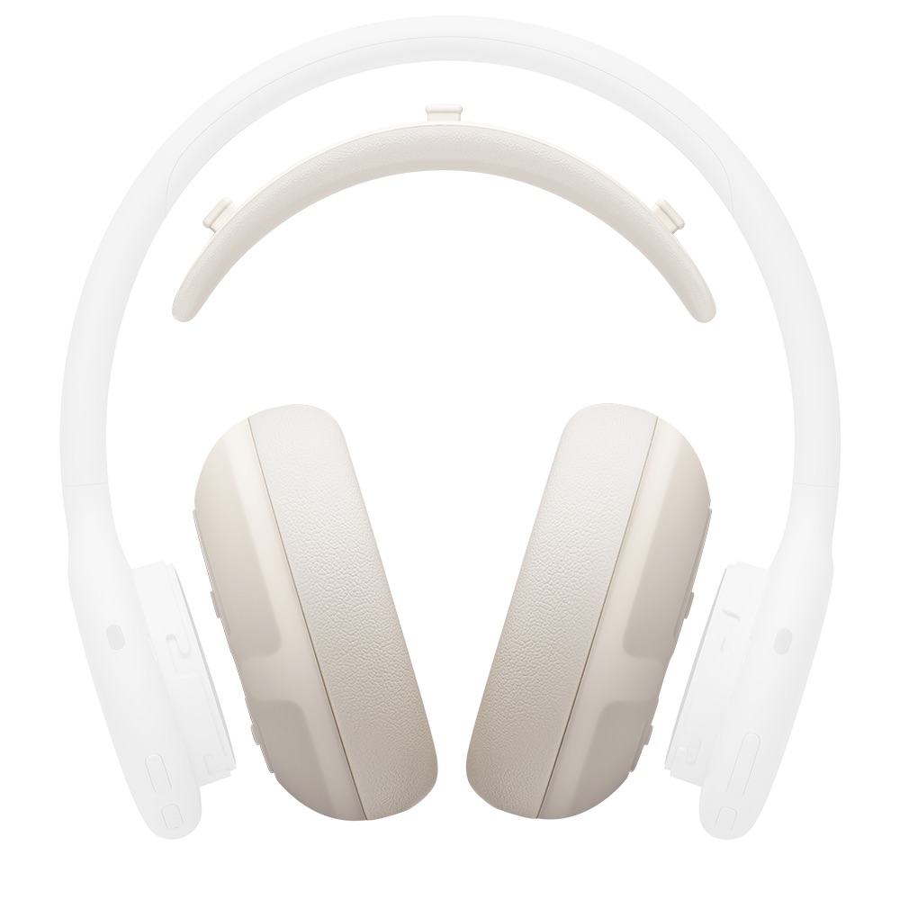 Beats 360 sada polštářků – Bílá UltraPlush na mušle a čelenku