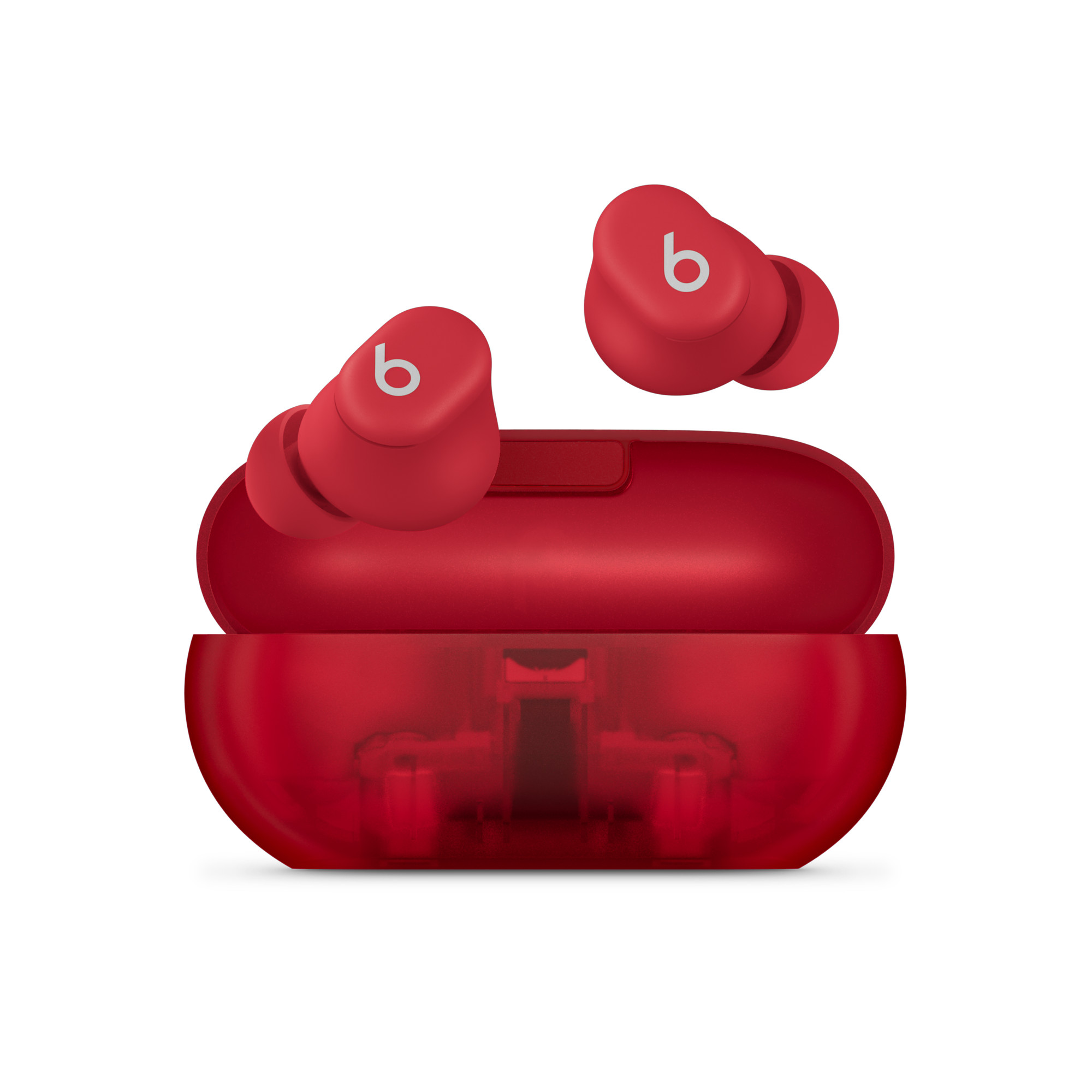 Beats Solo Buds – True Wireless sluchátka do uší – Průhledná červená