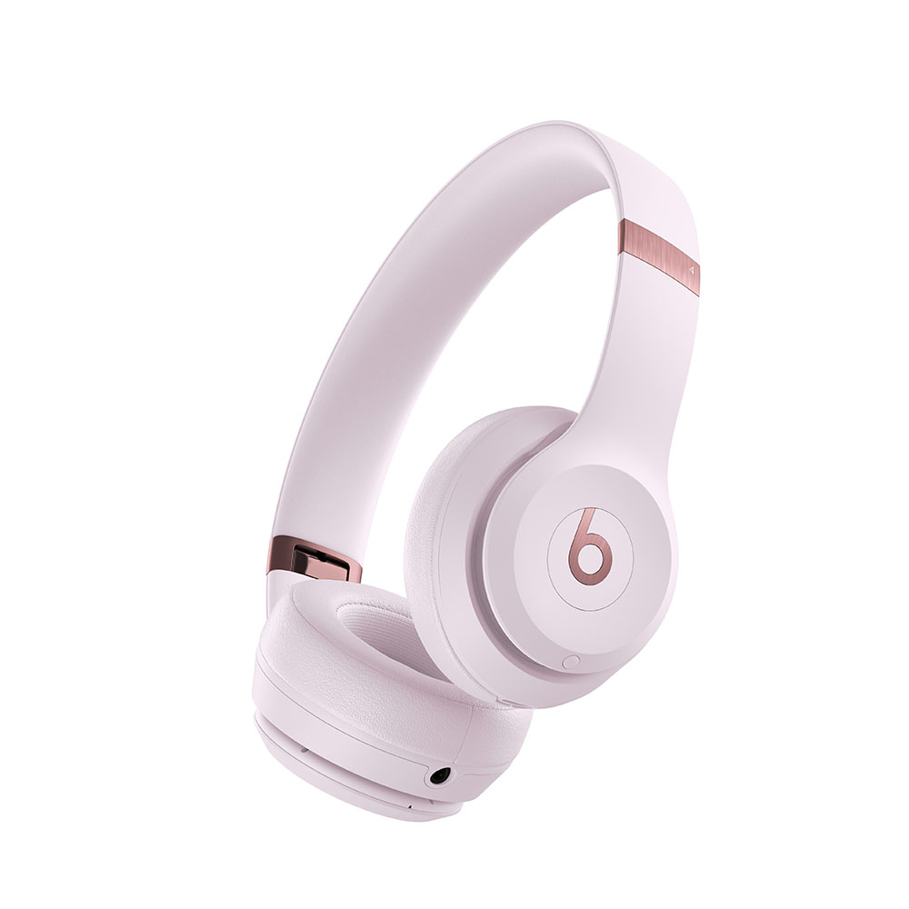 Beats Solo4 bezdrátová sluchátka na uši – Světle růžová