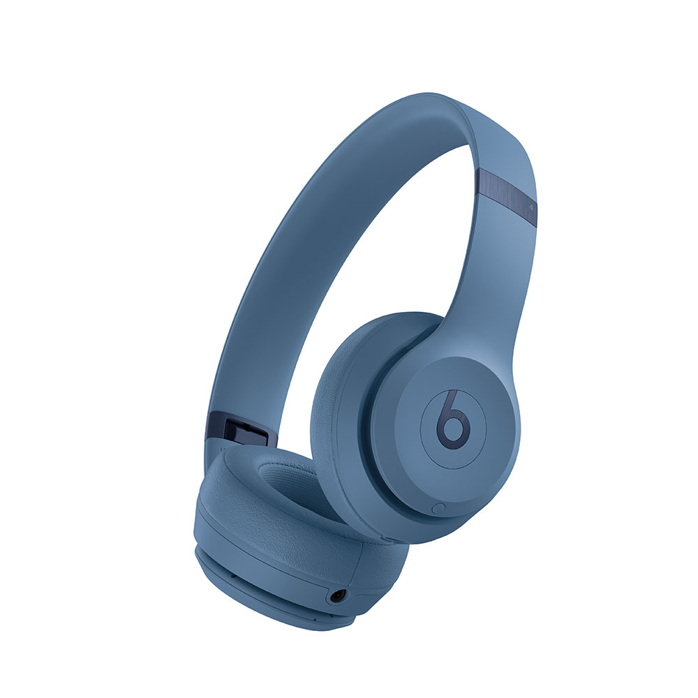 Beats Solo4 bezdrátová sluchátka na uši – Šedomodrá