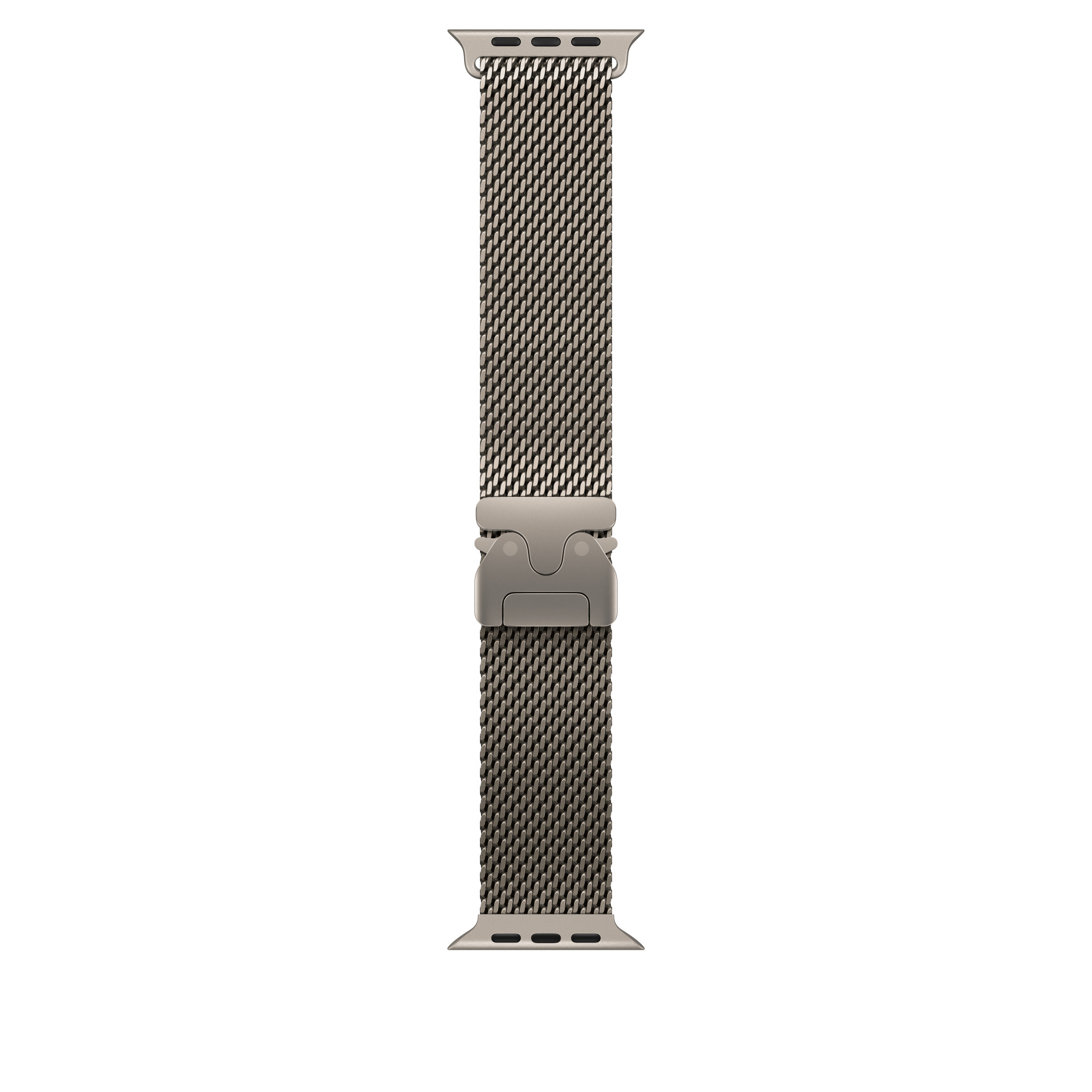 Apple Watch Ultra2 v2 Cellular 49mm Natural Titanium Case with Natural Titanium Milanese Loop - S