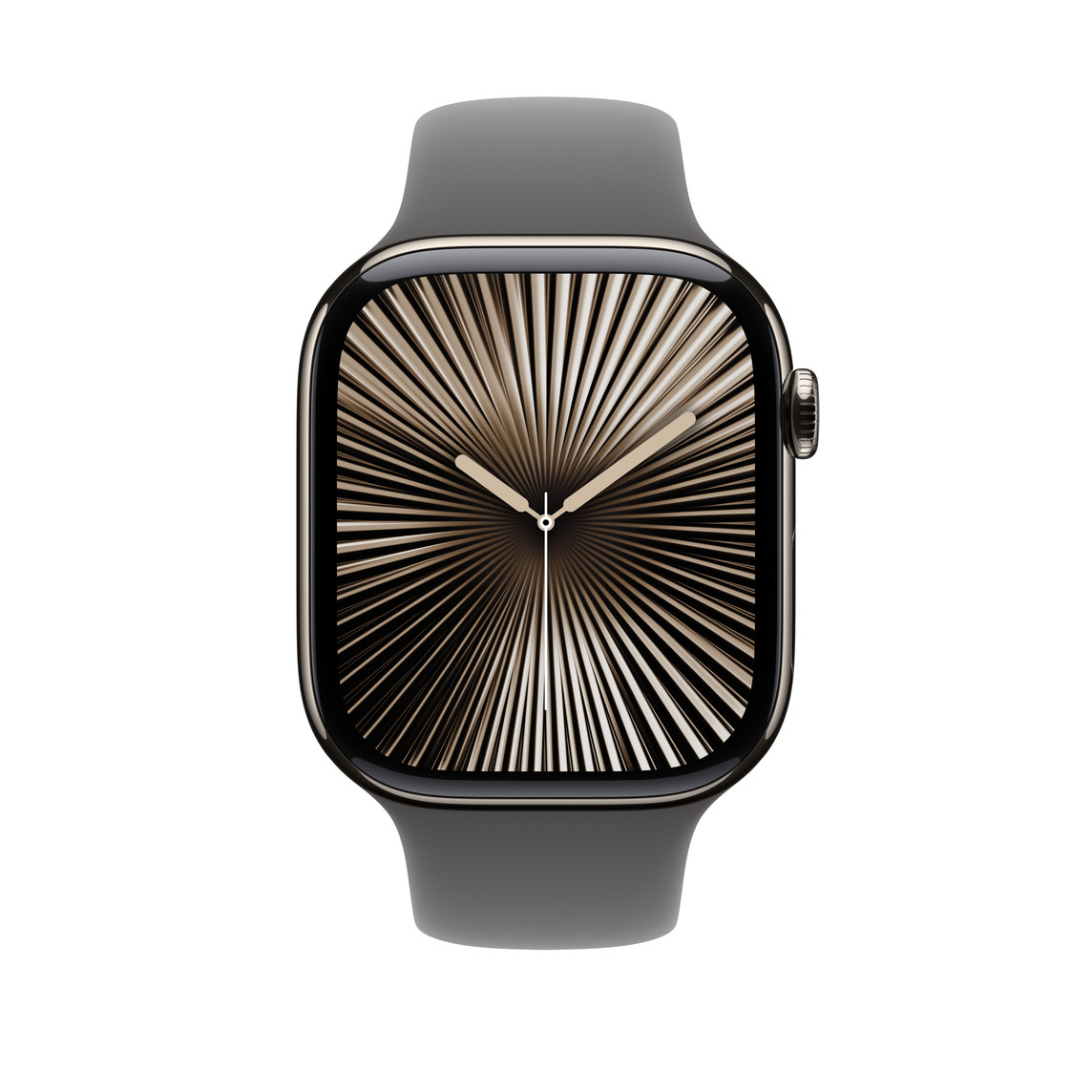 Apple Watch 46mm Sport Band:  Stone Gray Sport Band - M/L