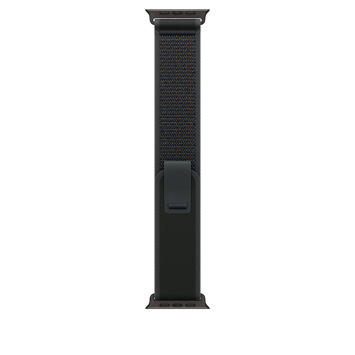 Watch 49 mm Loop: Black Trail Loop – M/L – Black Titanium Finish