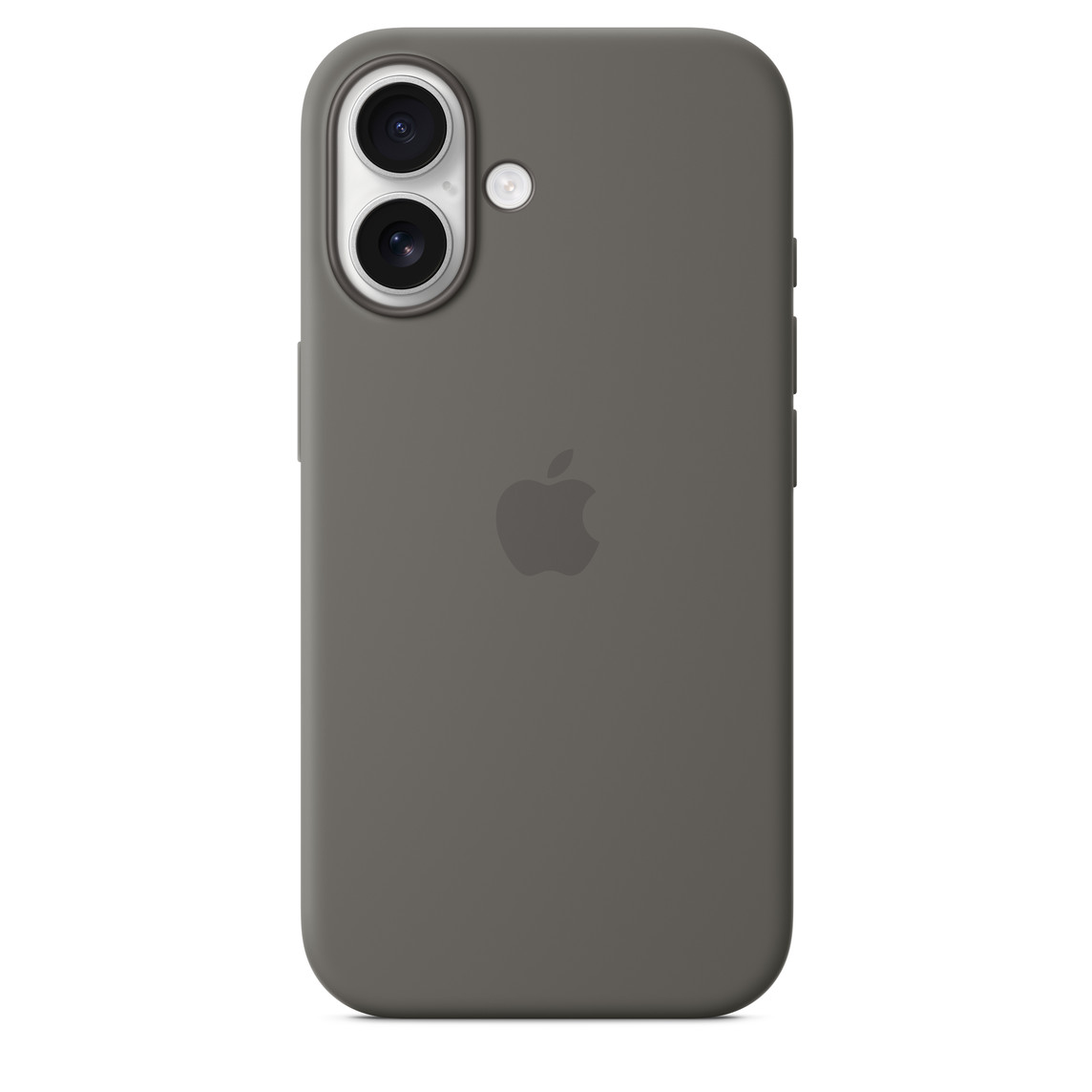 Apple iPhoneÊ16 Silicone Case with MagSafe - Stone Gray