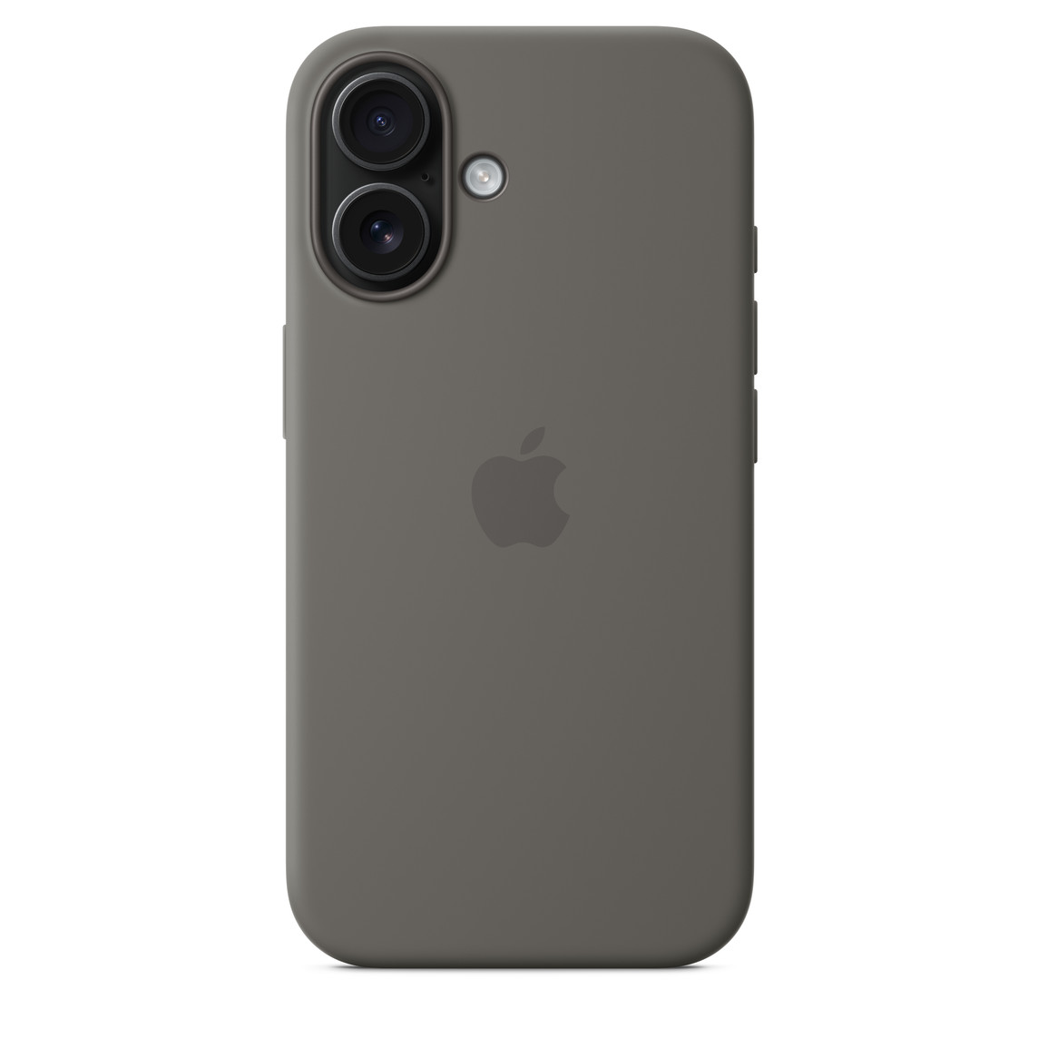 Apple iPhoneÊ16 Silicone Case with MagSafe - Stone Gray
