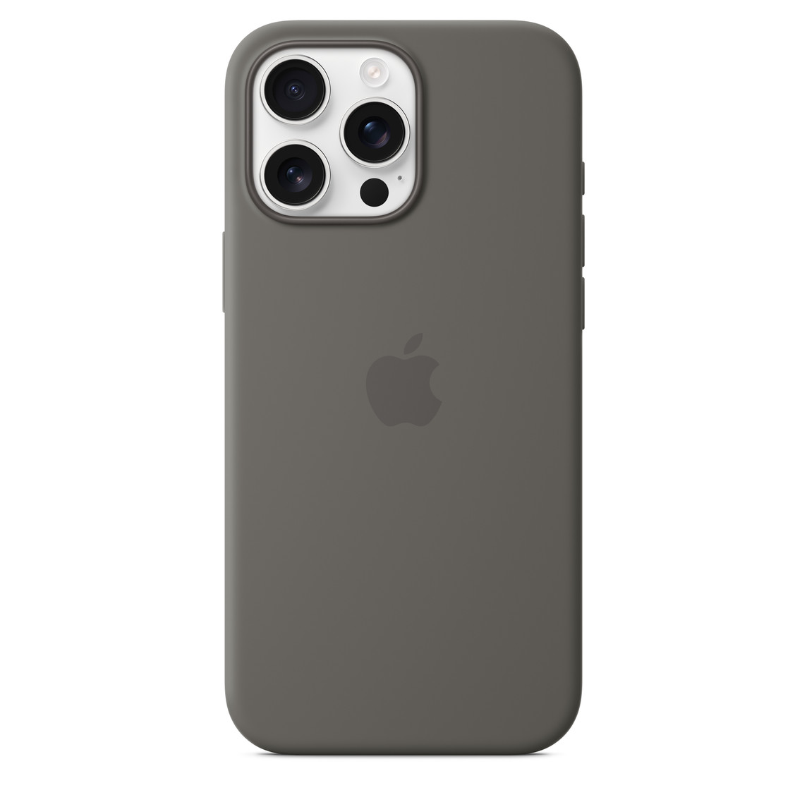 Apple iPhoneÊ16 Pro Max Silicone Case with MagSafe - Stone Gray