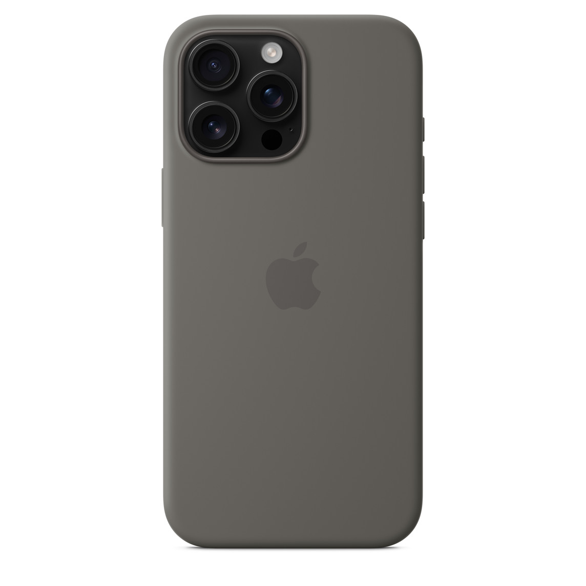 Apple iPhoneÊ16 Pro Max Silicone Case with MagSafe - Stone Gray