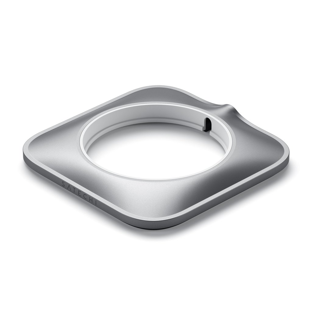 Satechi Aluminium Dock for Mag safe Charger iPhone 12 Pro Max/12 Pro/12 Mini/12 - Space Grey