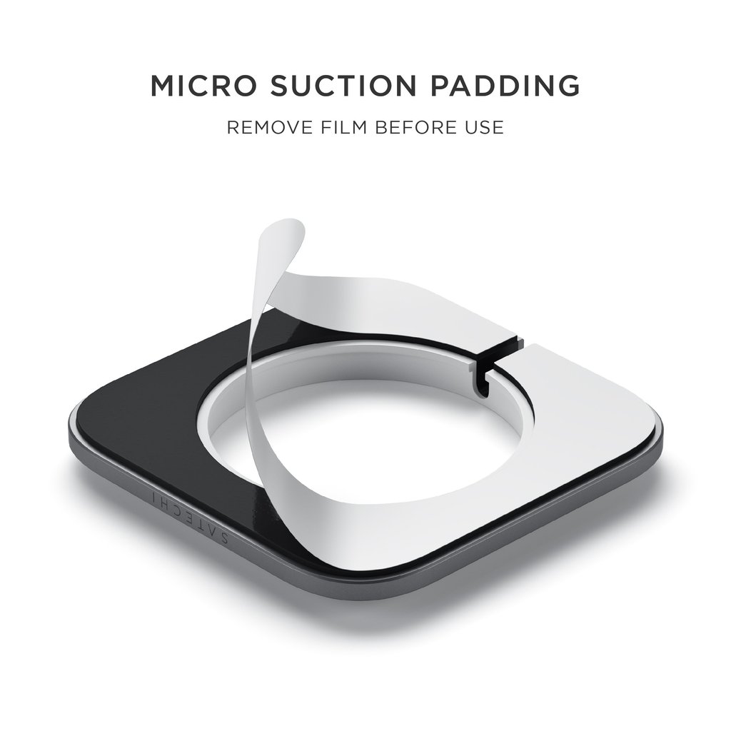Satechi Aluminium Dock for Mag safe Charger iPhone 12 Pro Max/12 Pro/12 Mini/12 - Space Grey