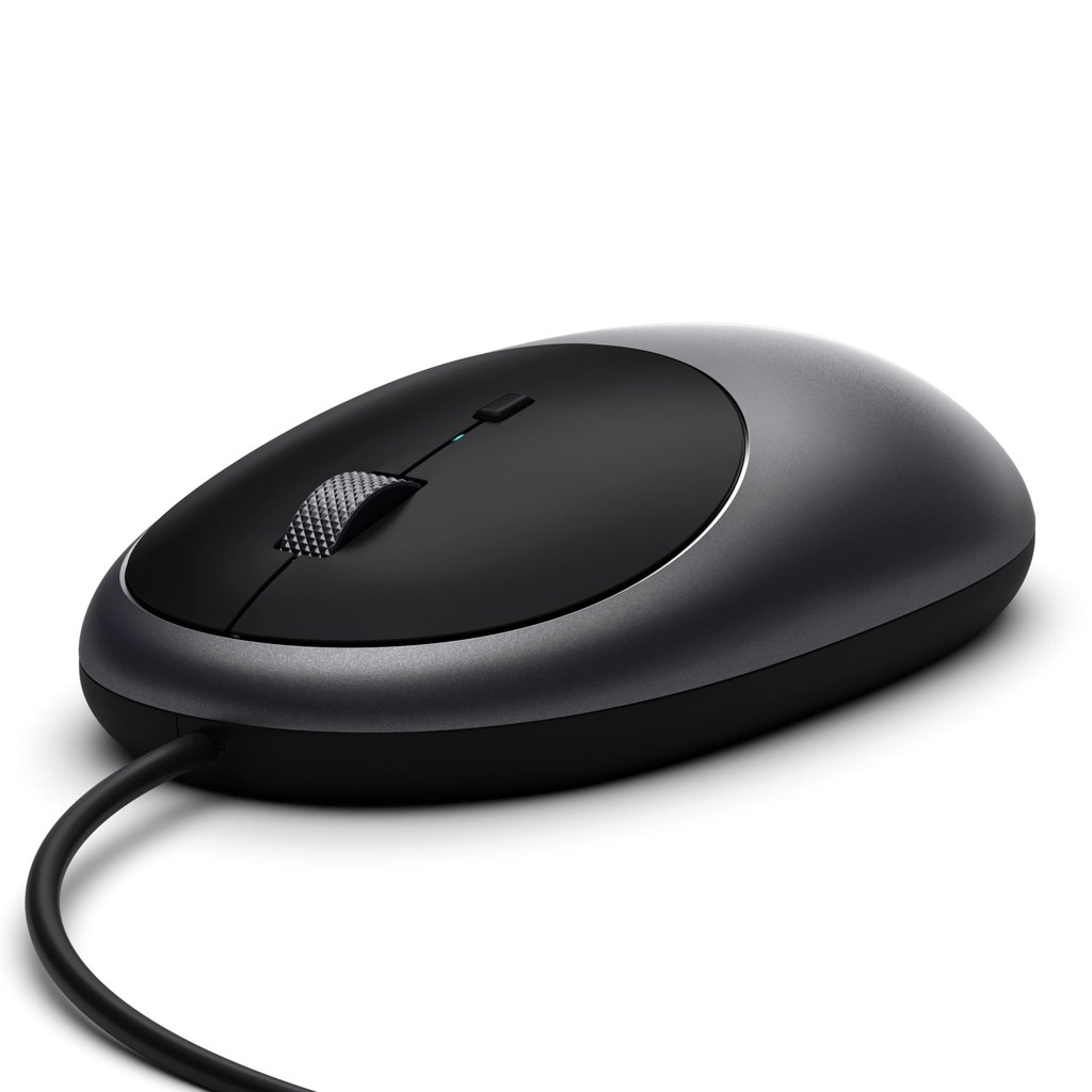Satechi C1 USB-C Wired Mouse - Space Grey