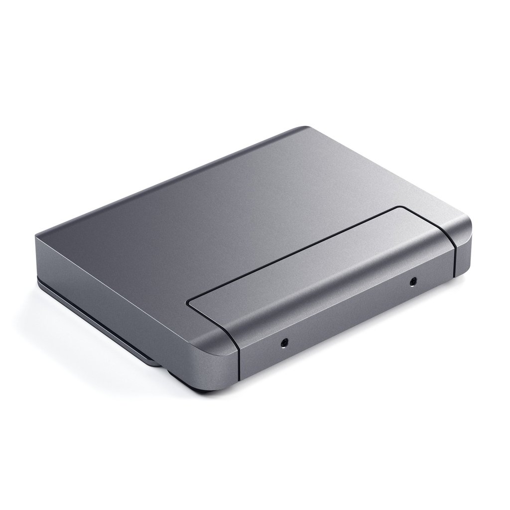 Satechi Aluminium Stand & Hub for iPad Pro (USB-C PD up to 60W,4K HDMI(60Hz),USB-A,SDcard, audio 3.5mm ) - Space Grey