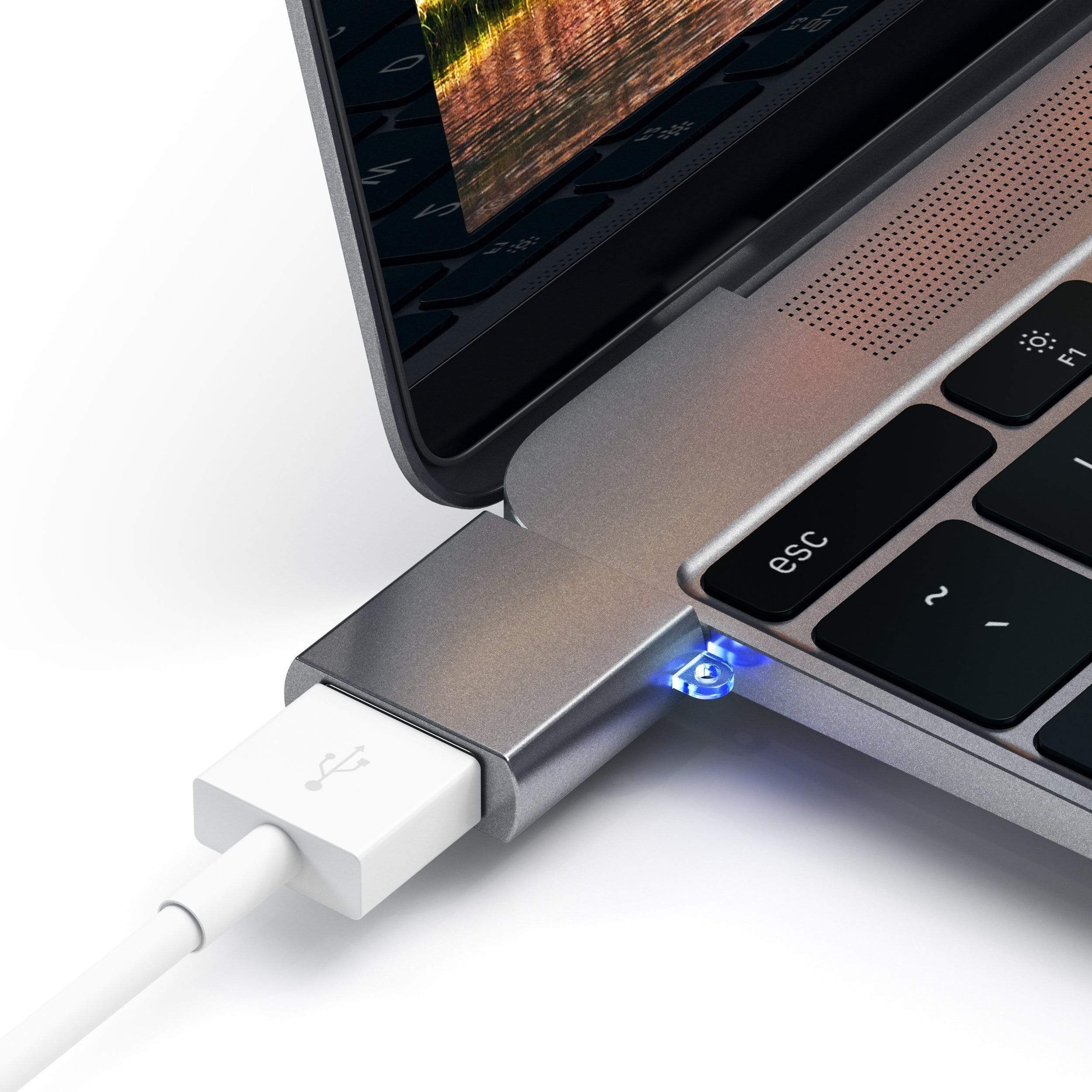 Satechi Type-C to USB-A 3.0 Adapter - Space Grey
